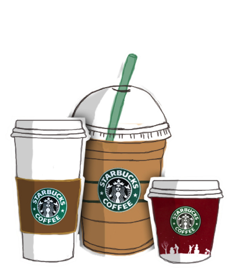 Coffee Frappuccino Starbucks Drawing Free HD Image Transparent PNG Image