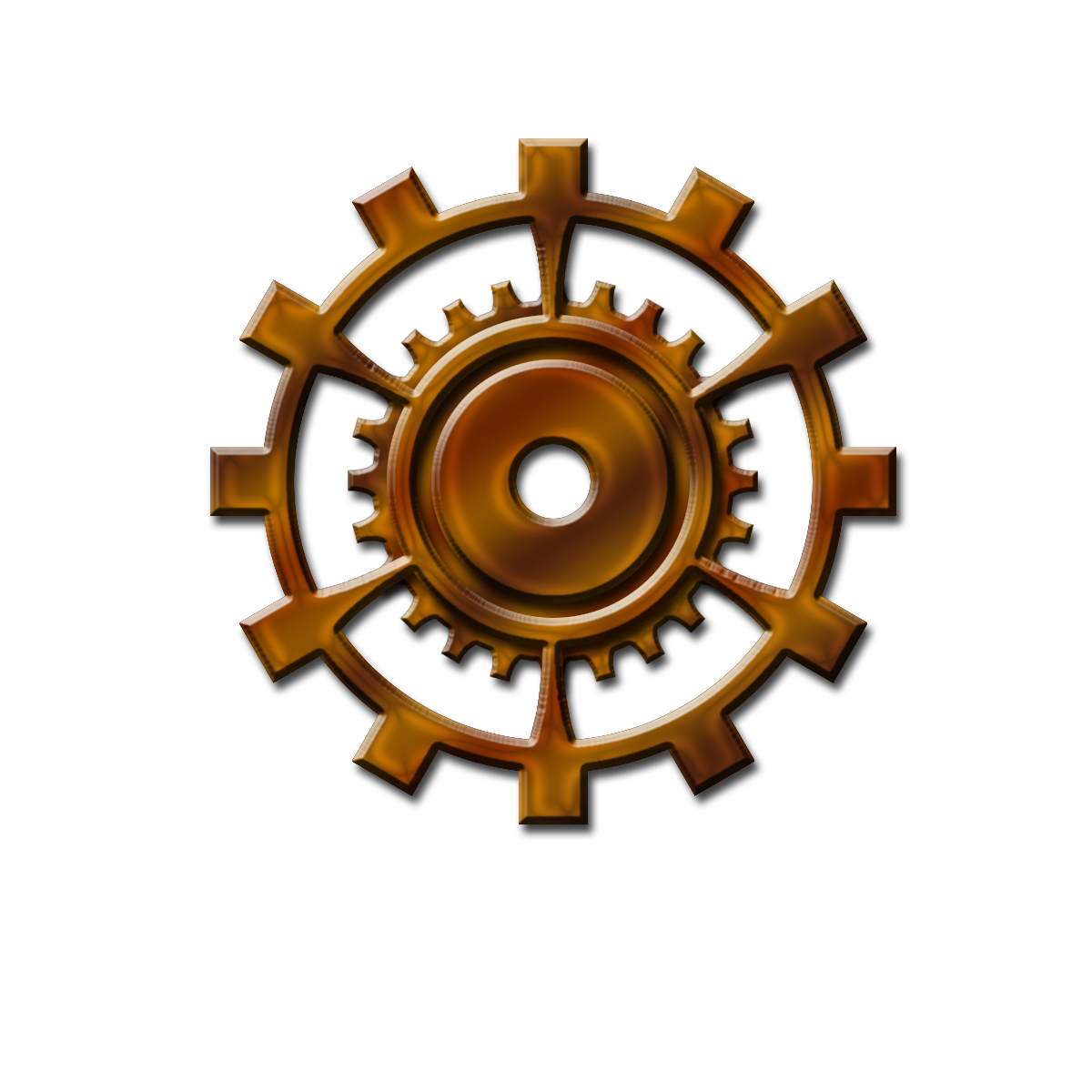 Steampunk Gear Image Transparent PNG Image