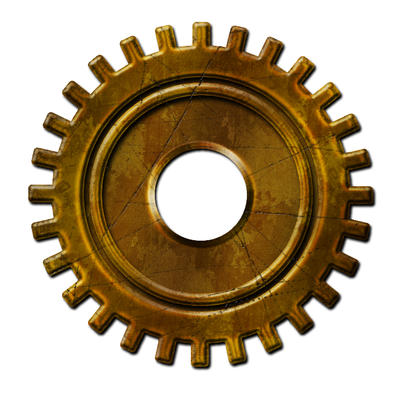 Steampunk Gear File Transparent PNG Image