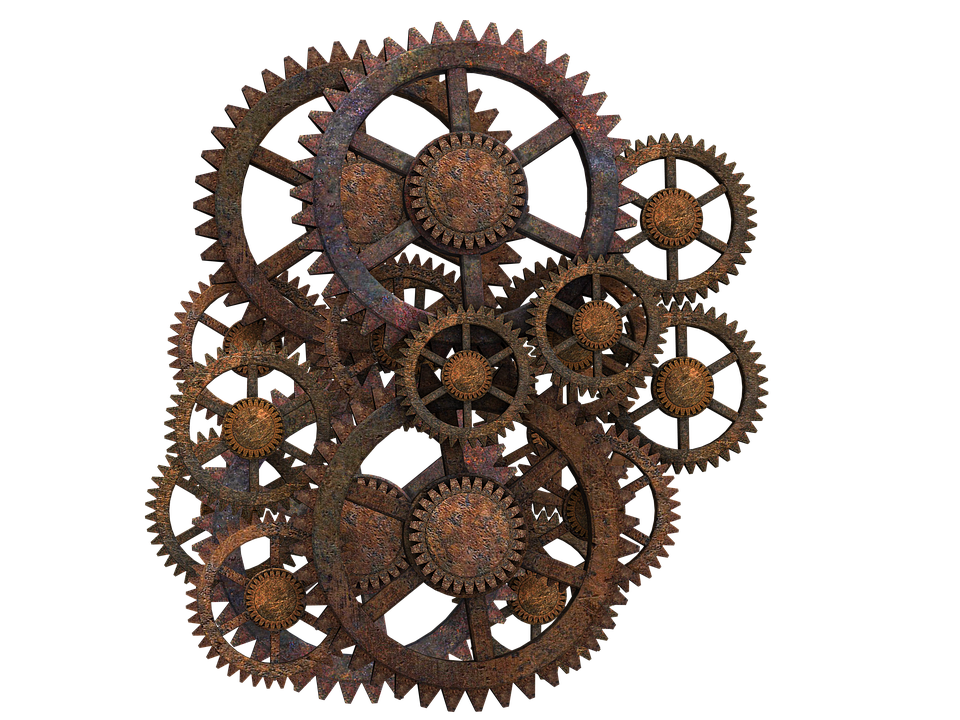 Steampunk Gear Clipart Transparent PNG Image