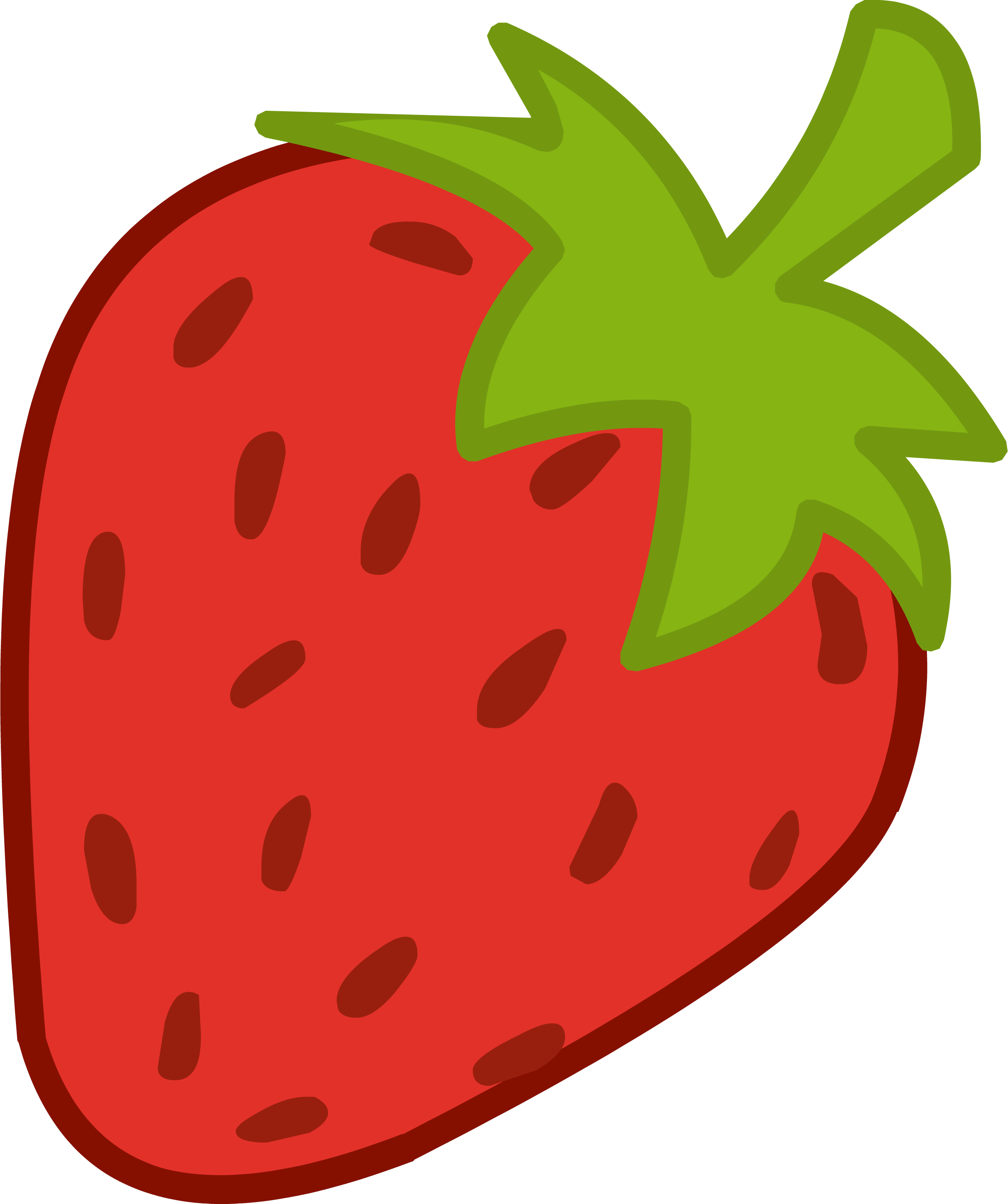 Strawberry Clipart Transparent PNG Image