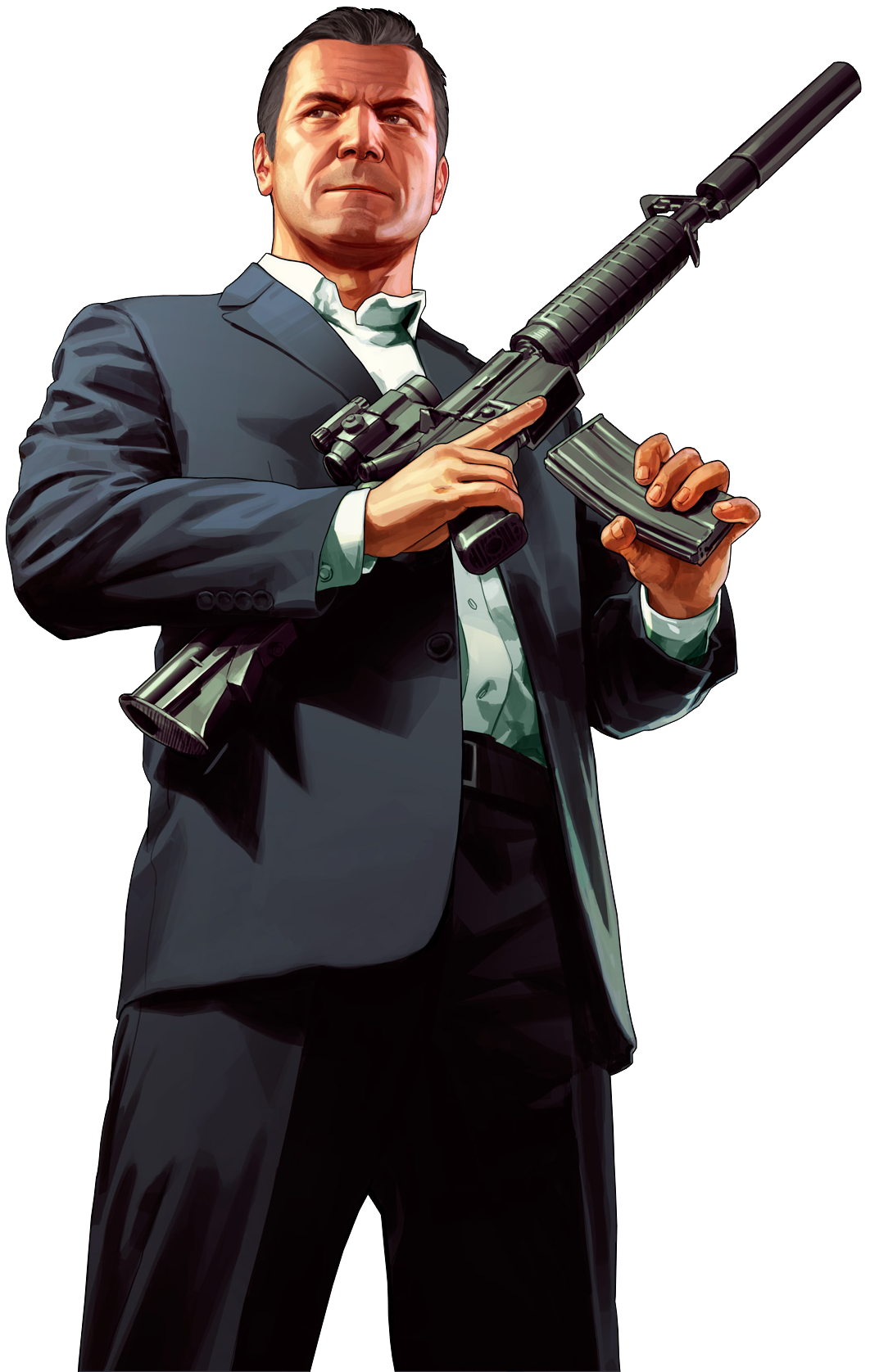 City Andreas San Vice Auto Weapon Profession Transparent PNG Image