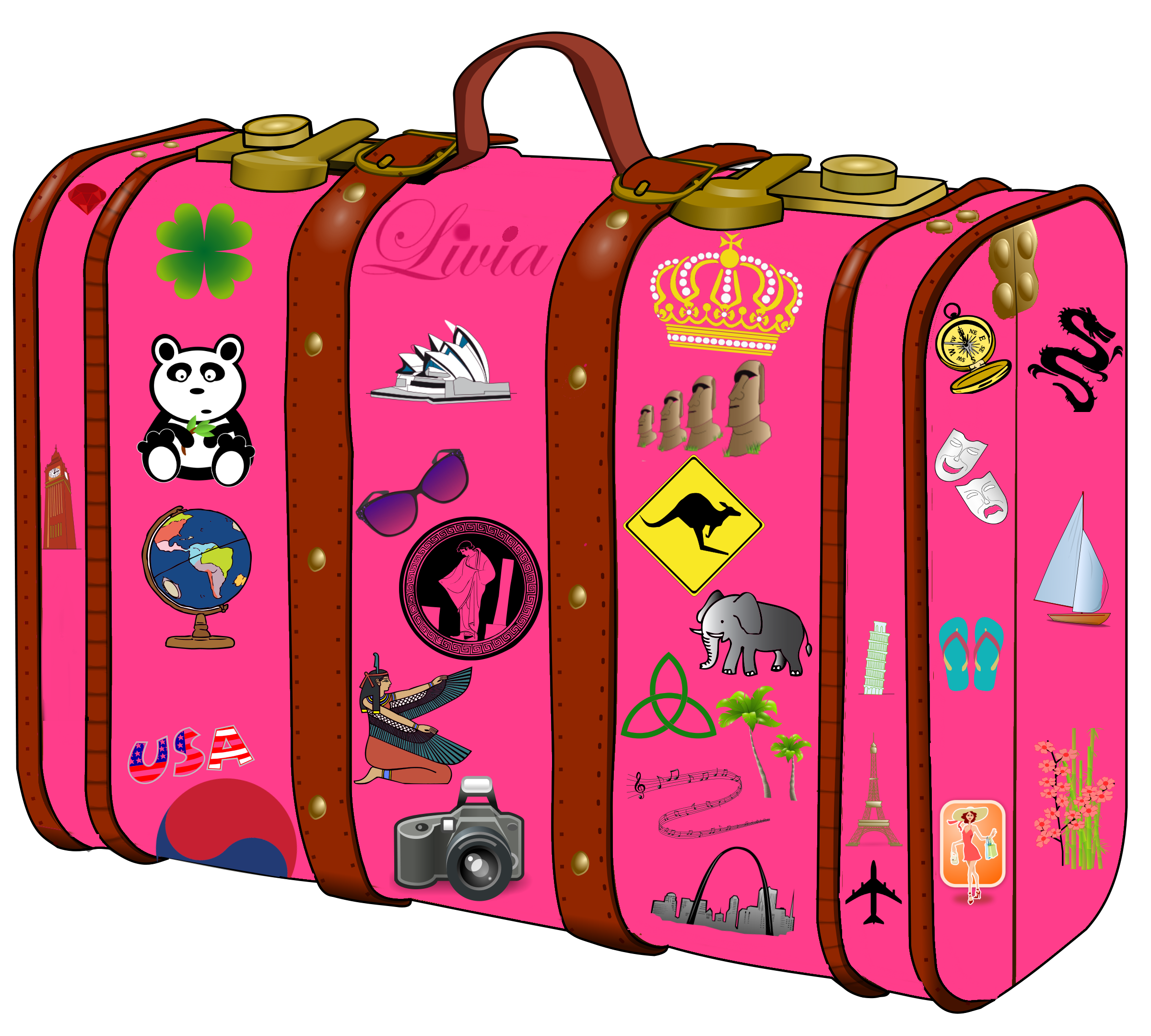 Suitcase Png Clipart Transparent PNG Image