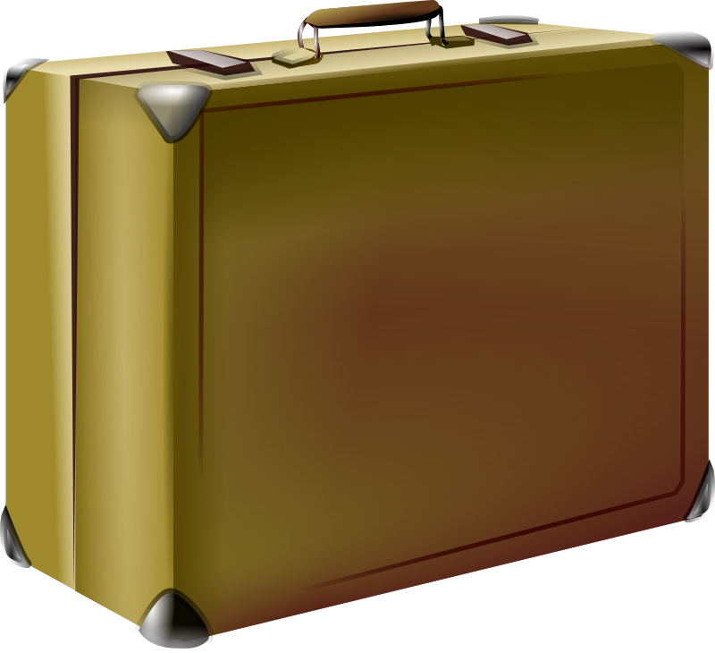 Suitcase Clip Art Transparent PNG Image