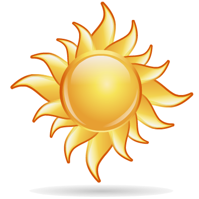 Sun Clipart Transparent PNG Image