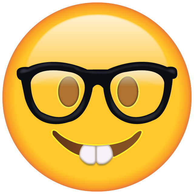 Sunglasses Emoji Clipart Transparent PNG Image