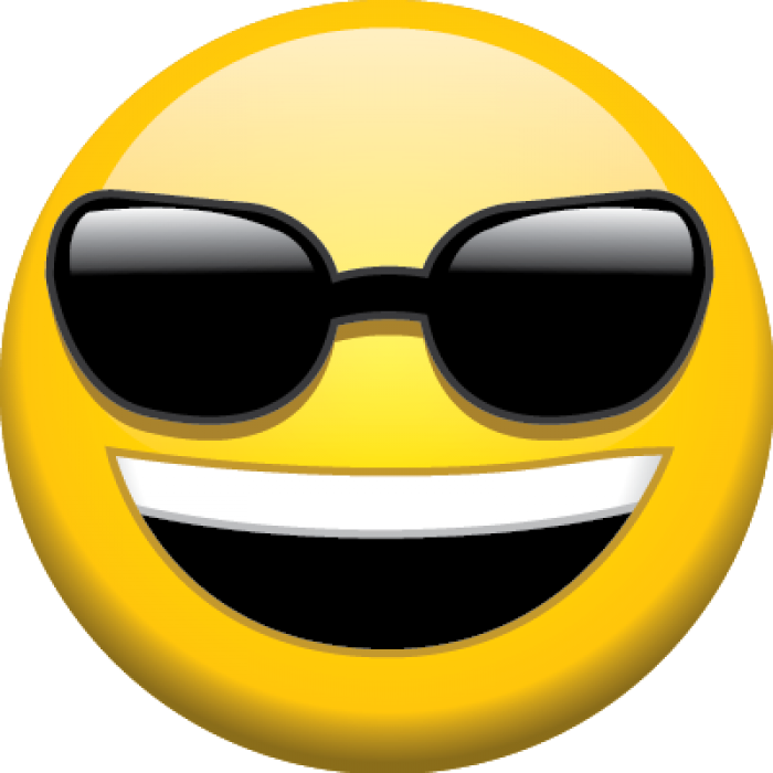 Sunglasses Emoji Transparent Background Transparent PNG Image