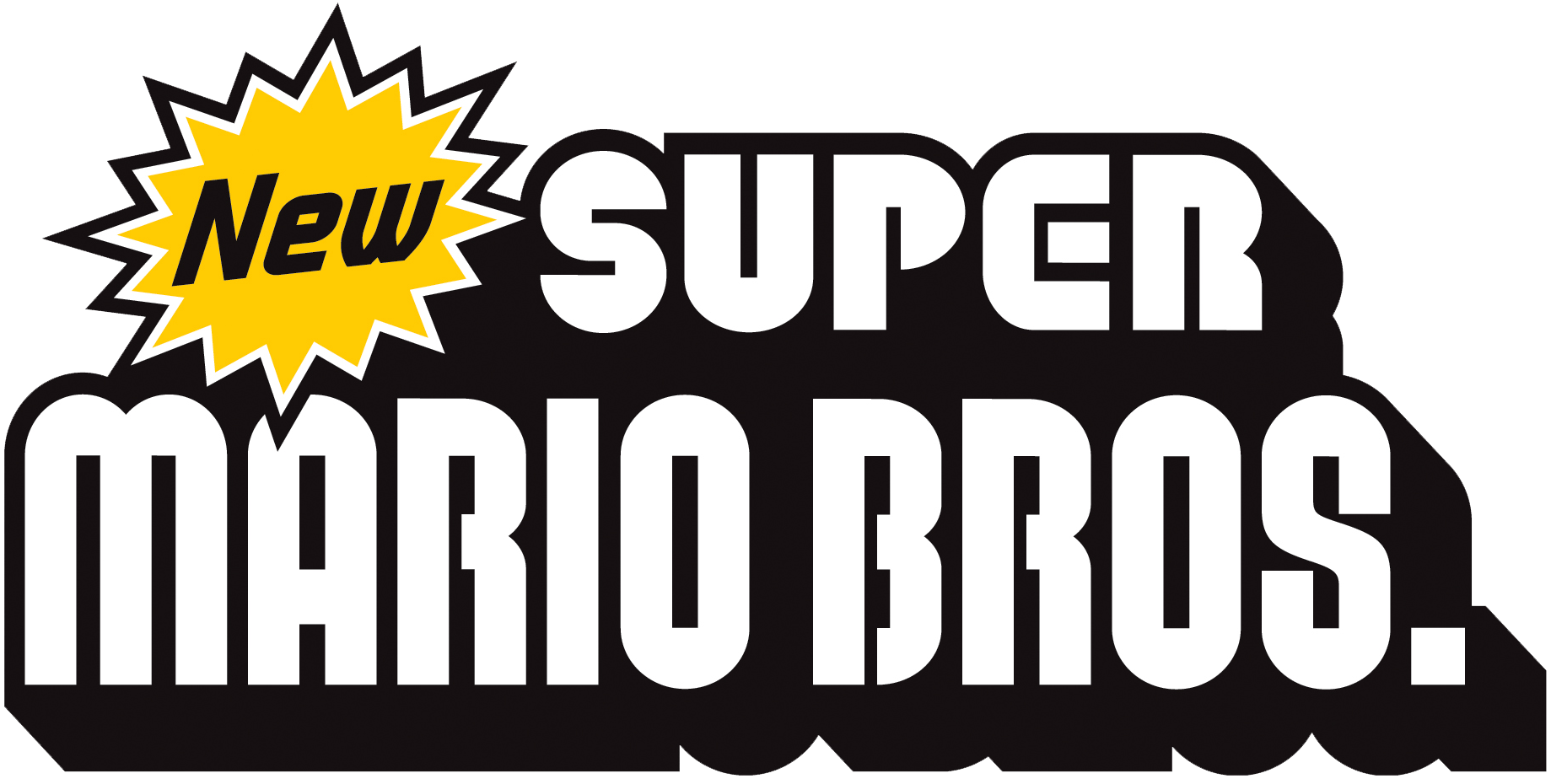 Super Mario Logo Image Transparent PNG Image