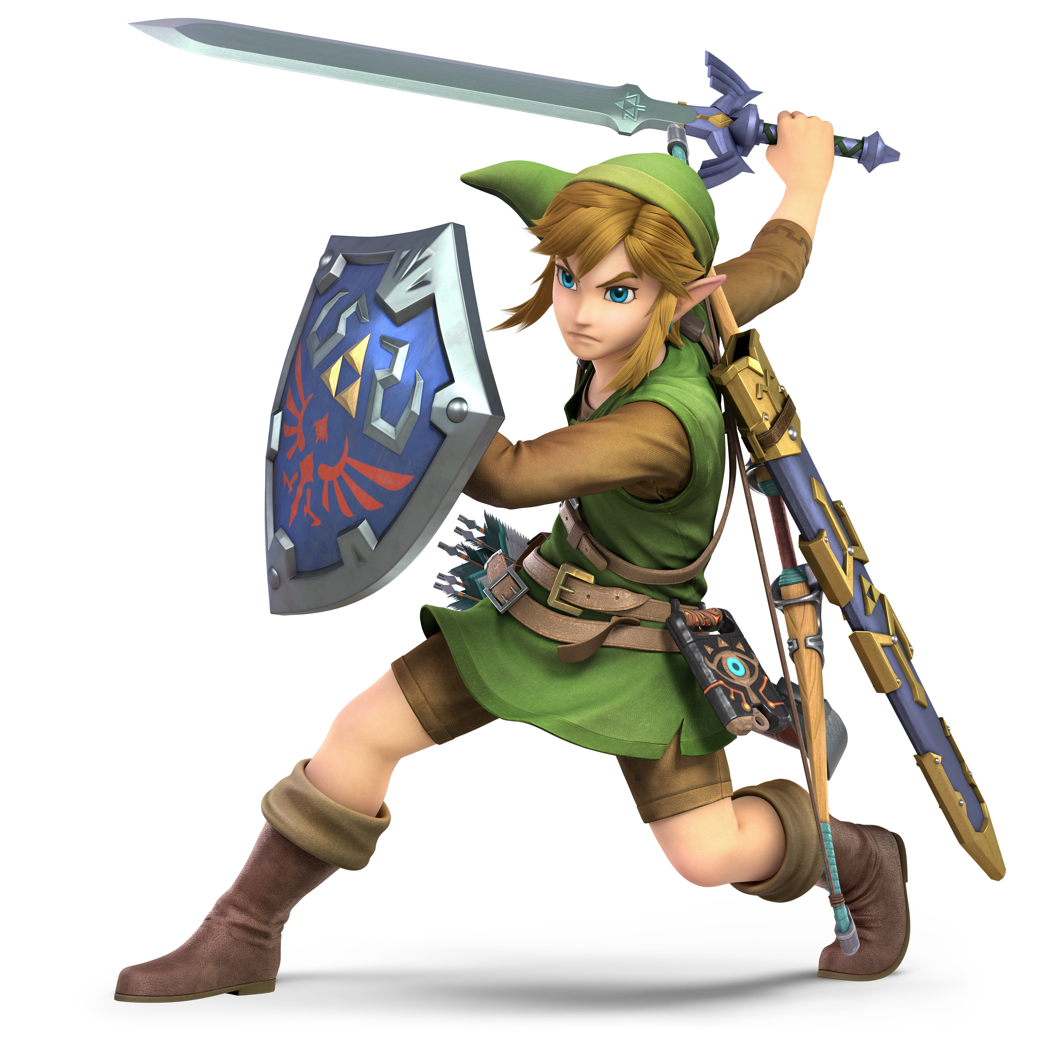 Super Picture Link Brothers Smash Transparent PNG Image