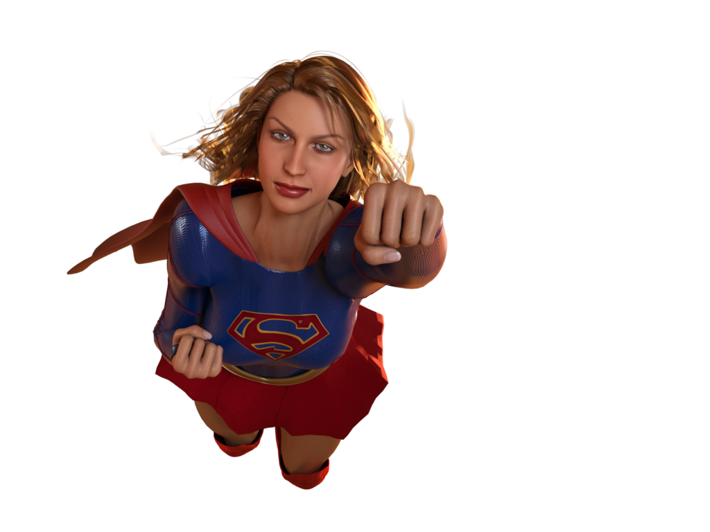 Supergirl Transparent Transparent PNG Image