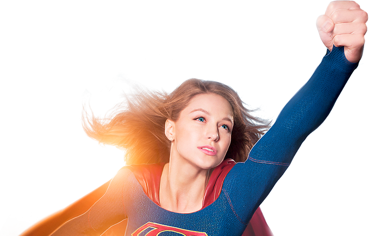 Supergirl Transparent Transparent PNG Image