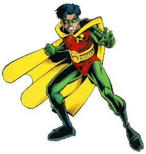 Superhero Robin Transparent Transparent PNG Image