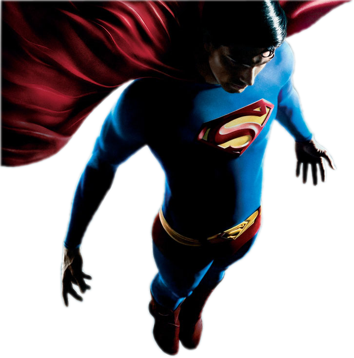 Superman Comic Hero Png Transparent PNG Image