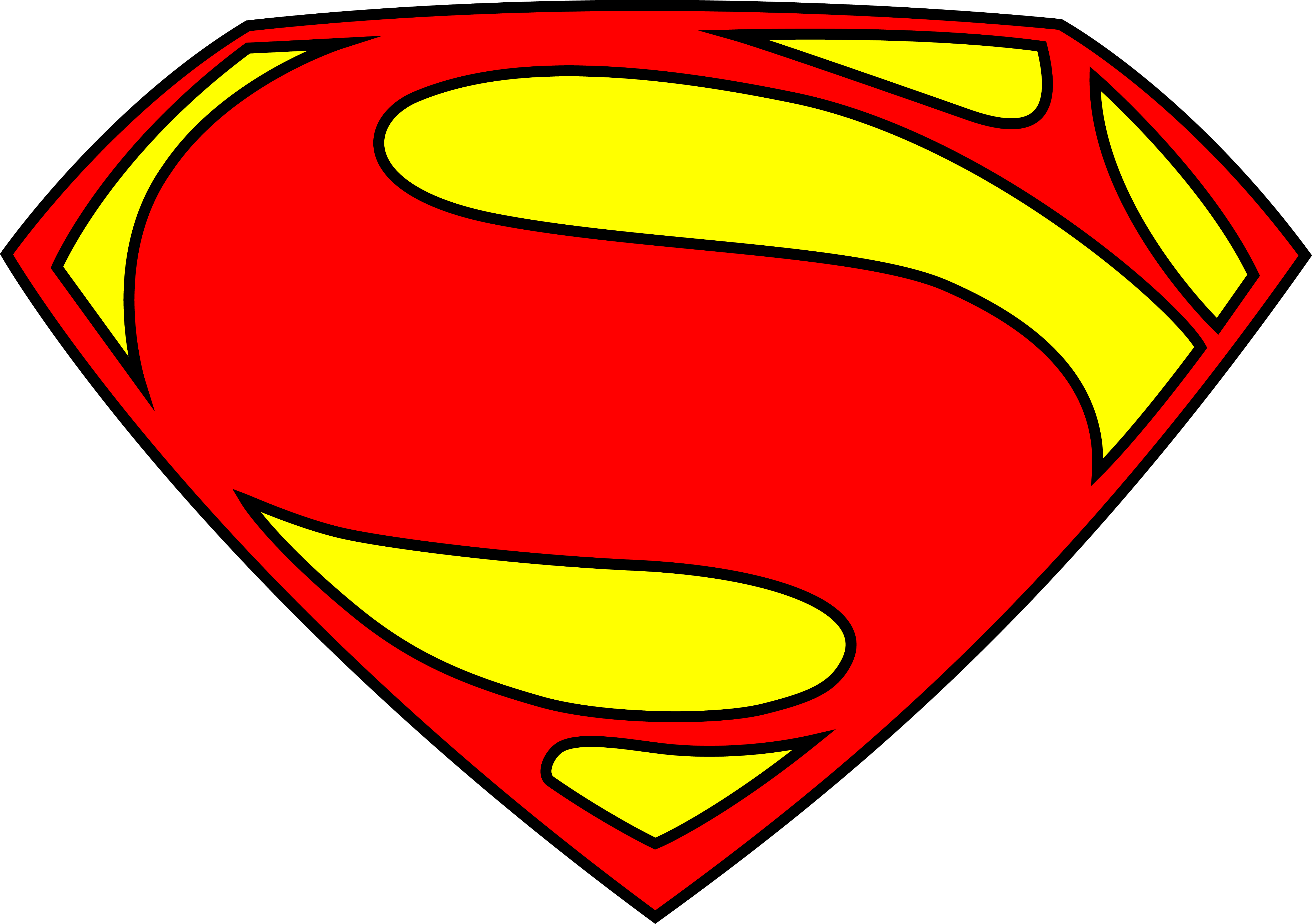 Superman Logo Transparent Image Transparent PNG Image