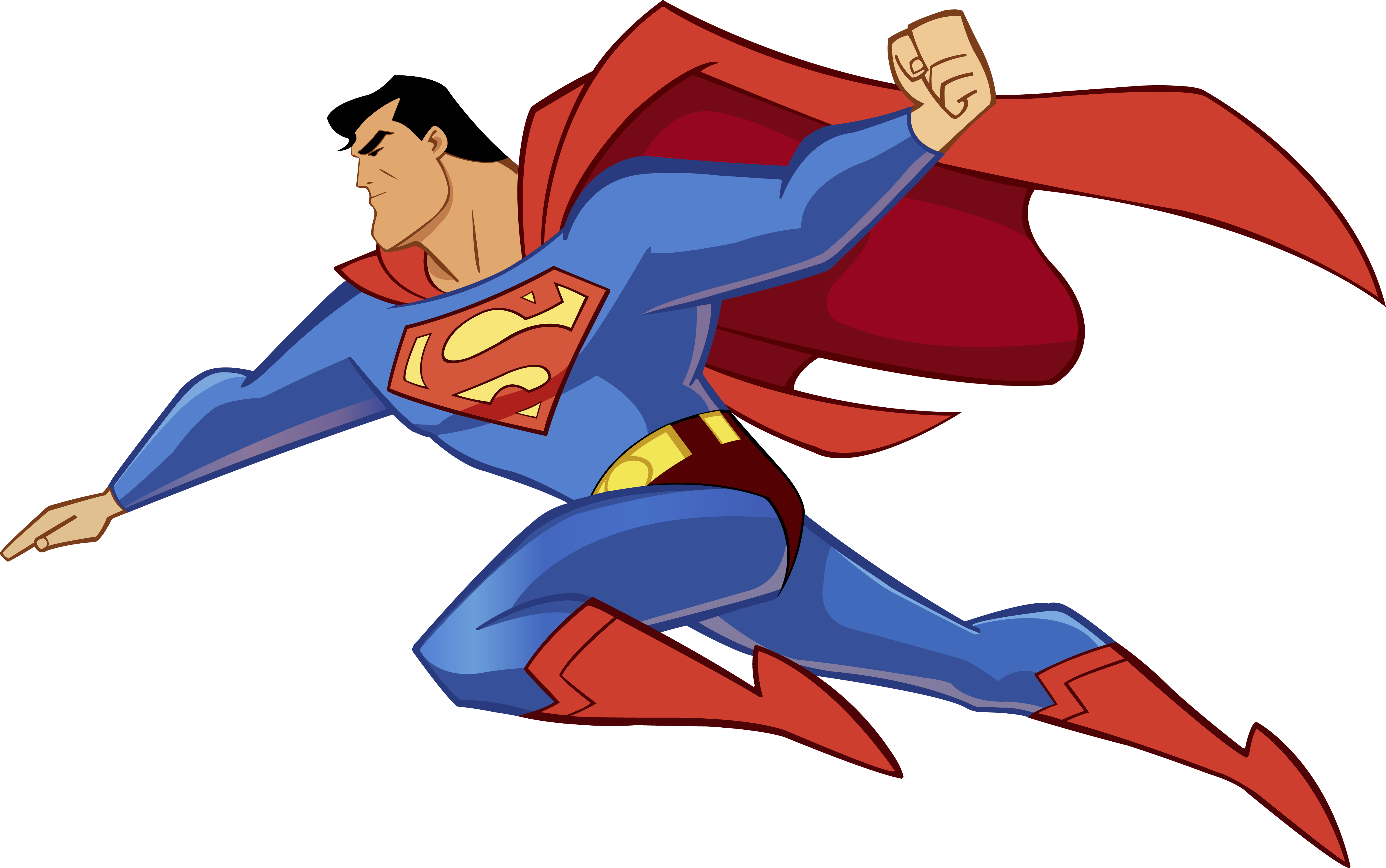 Superman File Transparent PNG Image