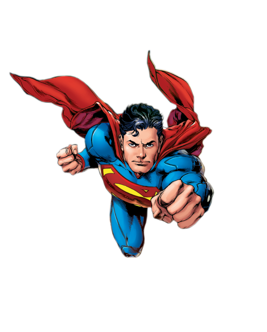 Superman Anime Png Transparent PNG Image