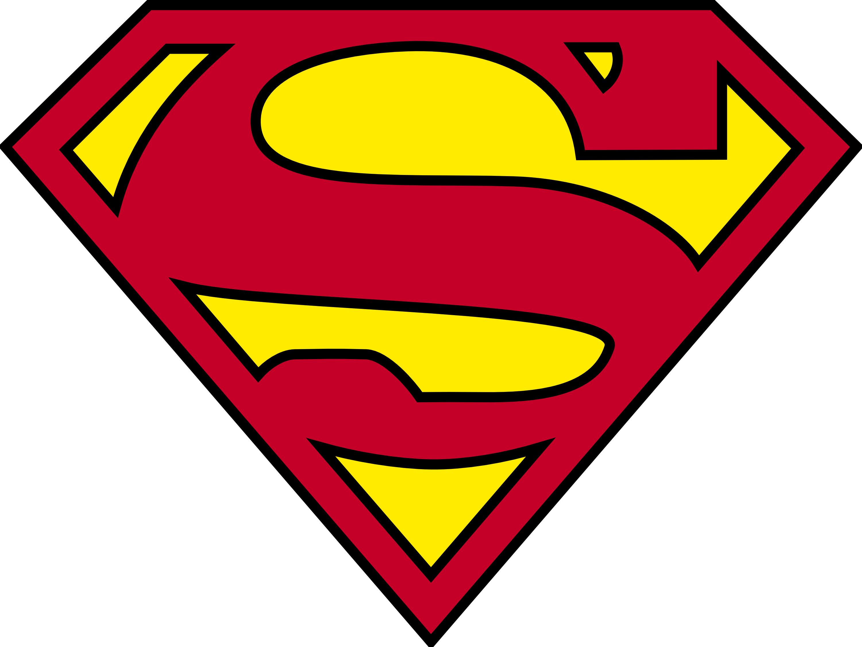 Superman Logo Png Transparent PNG Image