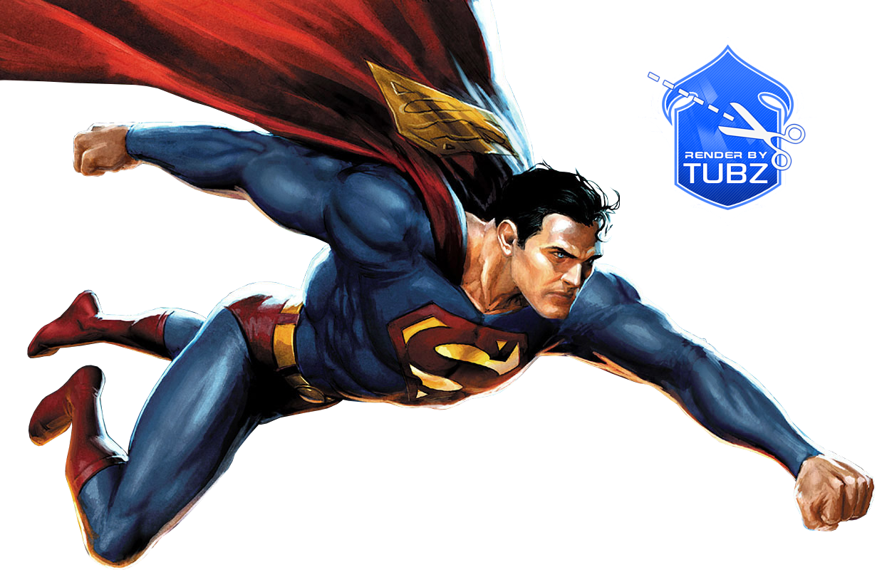 Superman Flying Png Transparent PNG Image