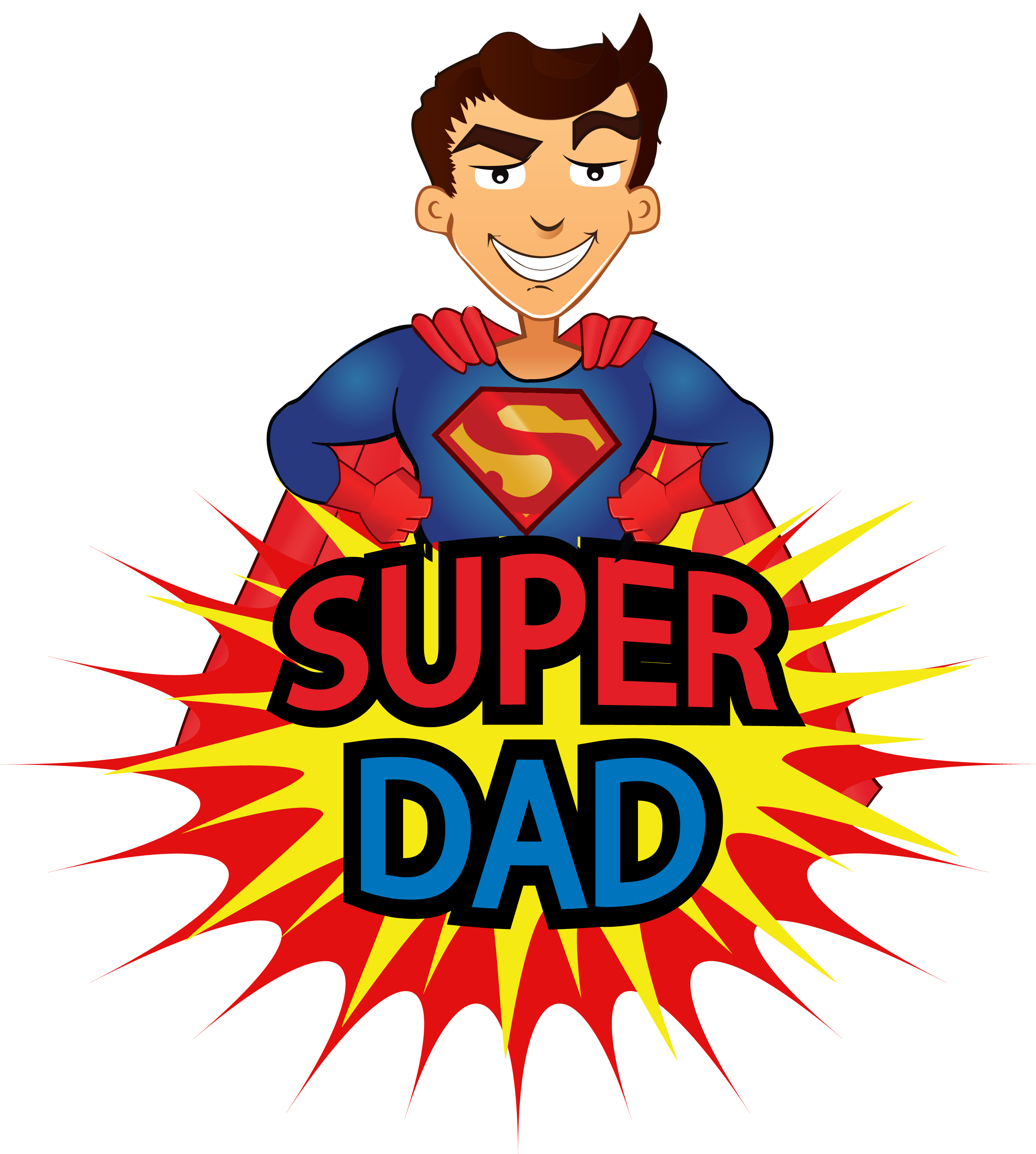 Art Superhero Mug Father Superman Free Download PNG HQ Transparent PNG Image