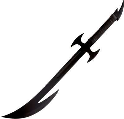 Black Sword Image Transparent PNG Image