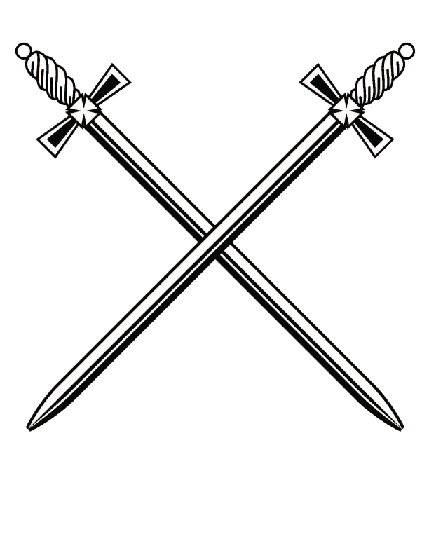 Cross Sword Transparent PNG Image