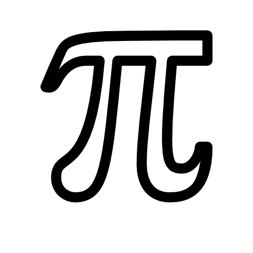 Pi Symbol Transparent Transparent PNG Image