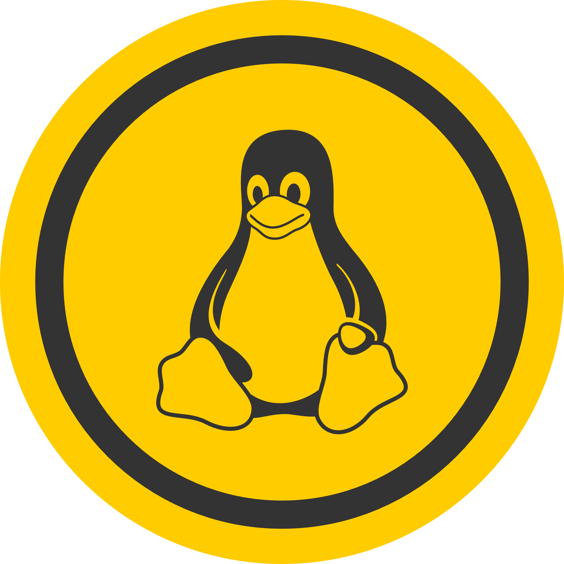 Tux Logo Operating System Linux Free Download Image Transparent PNG Image