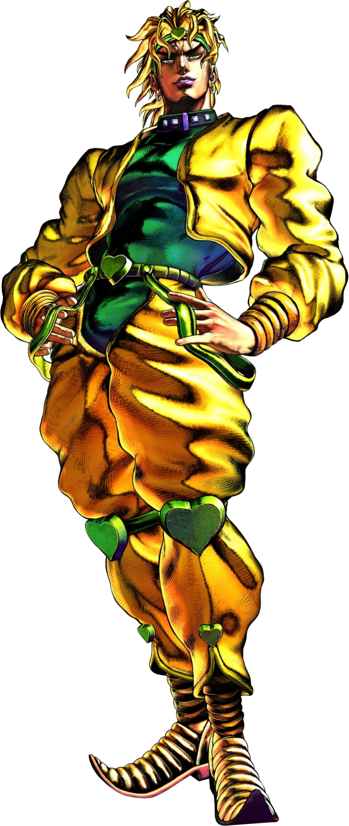 Jotaro Brando Kujo Character Yellow Dio Fictional Transparent PNG Image