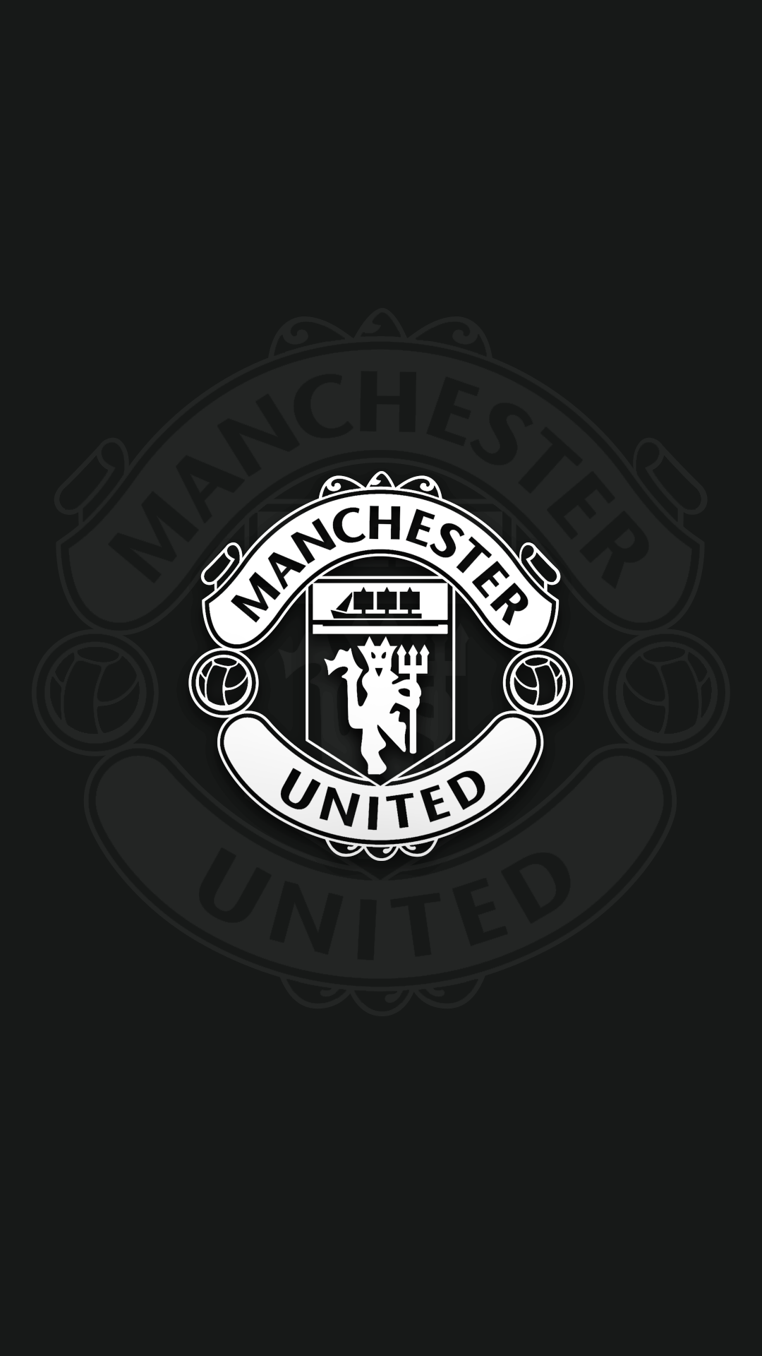 United Emblem Fc 6S Manchester Iphone Monochrome Transparent PNG Image