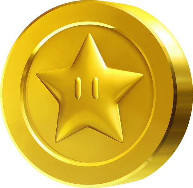 Mario Symbol Super Yellow Bros Free Photo PNG Transparent PNG Image