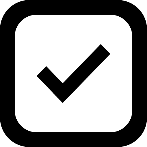 Checkbox Icons Text Mark Computer Black Check Transparent PNG Image