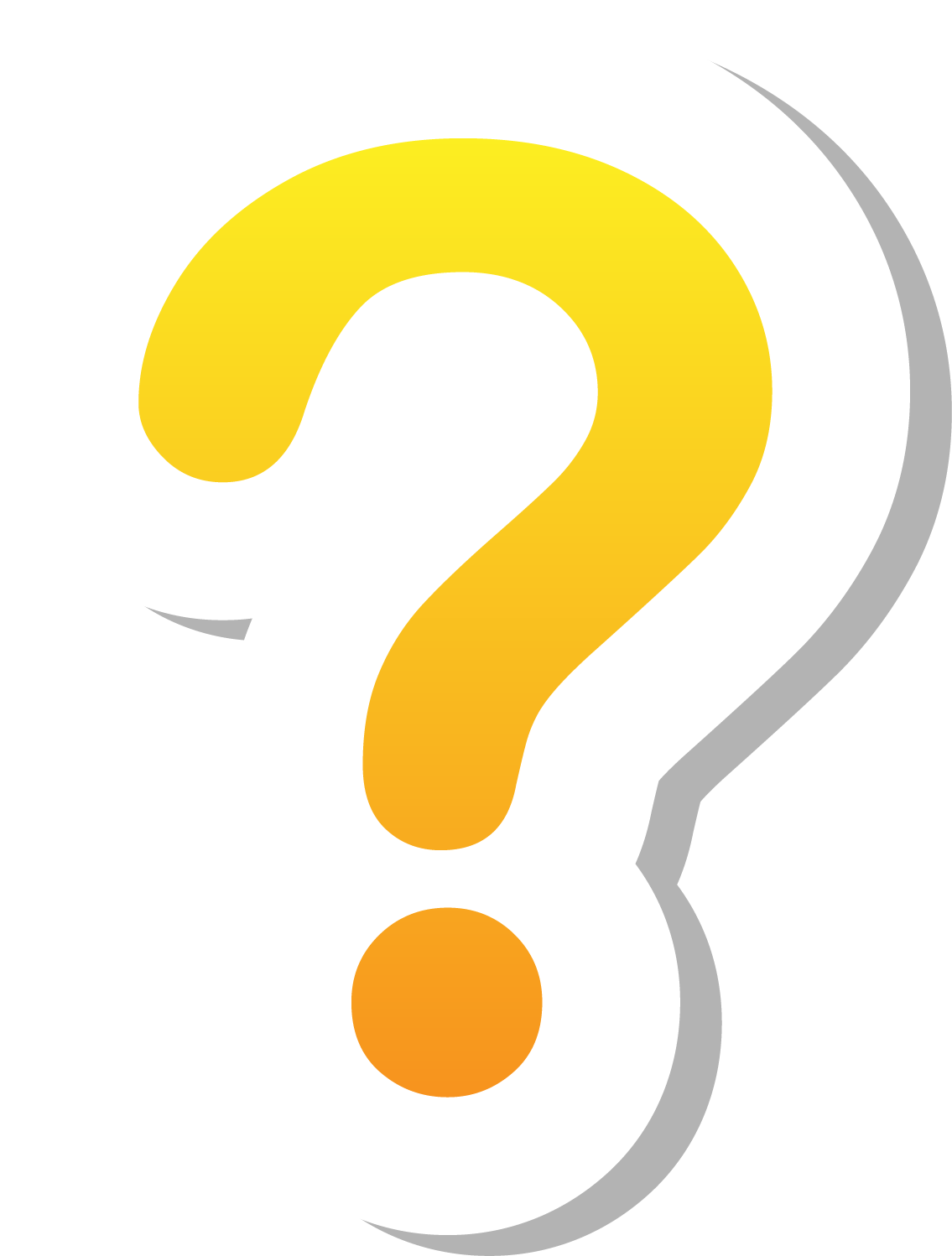 Text Symbol Question Encapsulated Yellow Mark Postscript Transparent PNG Image