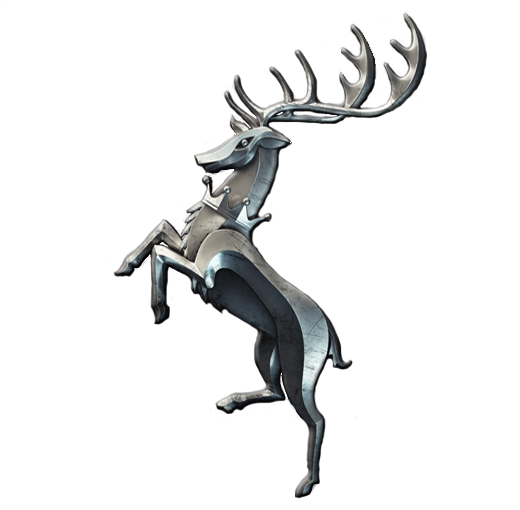 Heraldry House Deer Sigil Reindeer Baratheon Transparent PNG Image