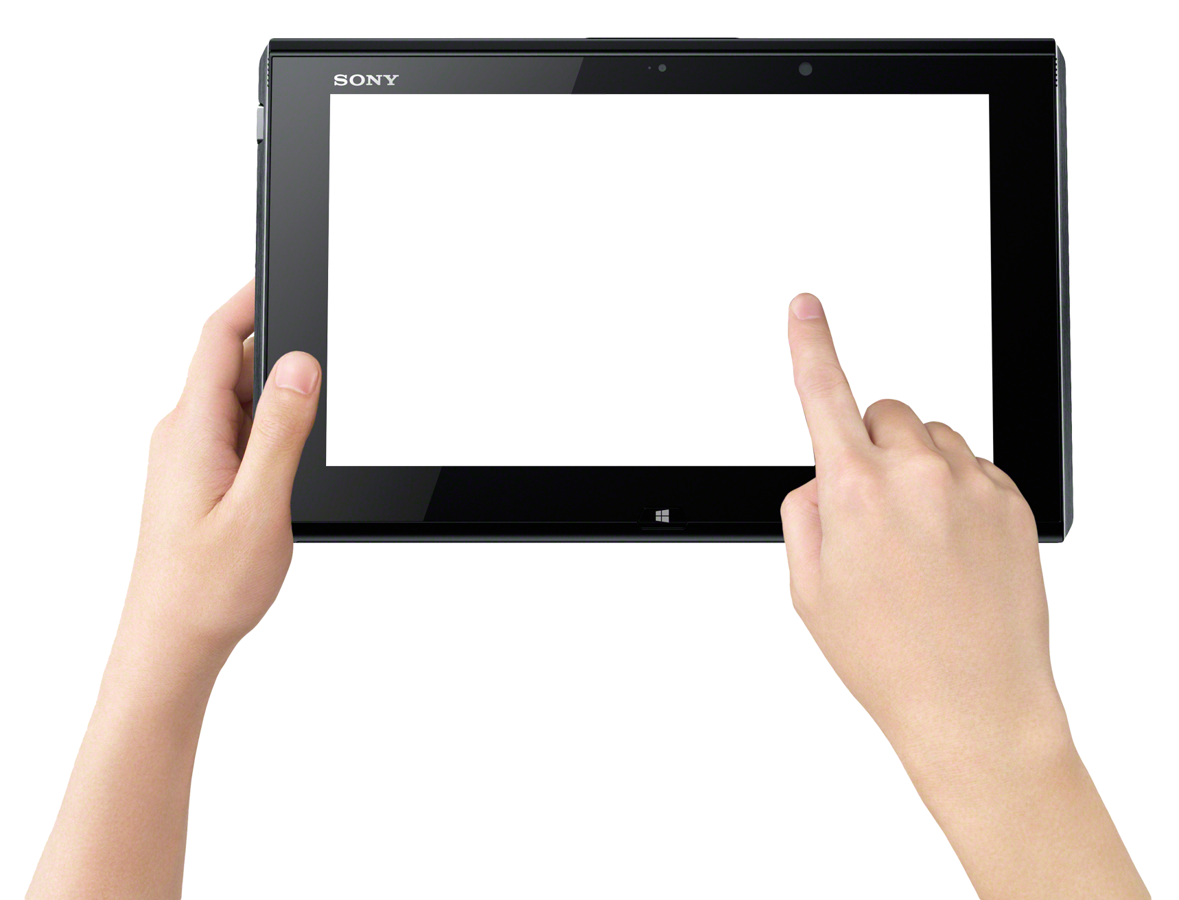 Sony Finger Tablet PNG Image High Quality Transparent PNG Image