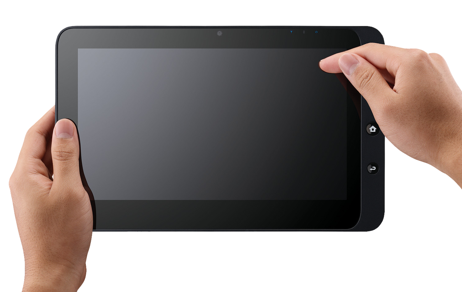 Tablet Holding Hand Download HD Transparent PNG Image