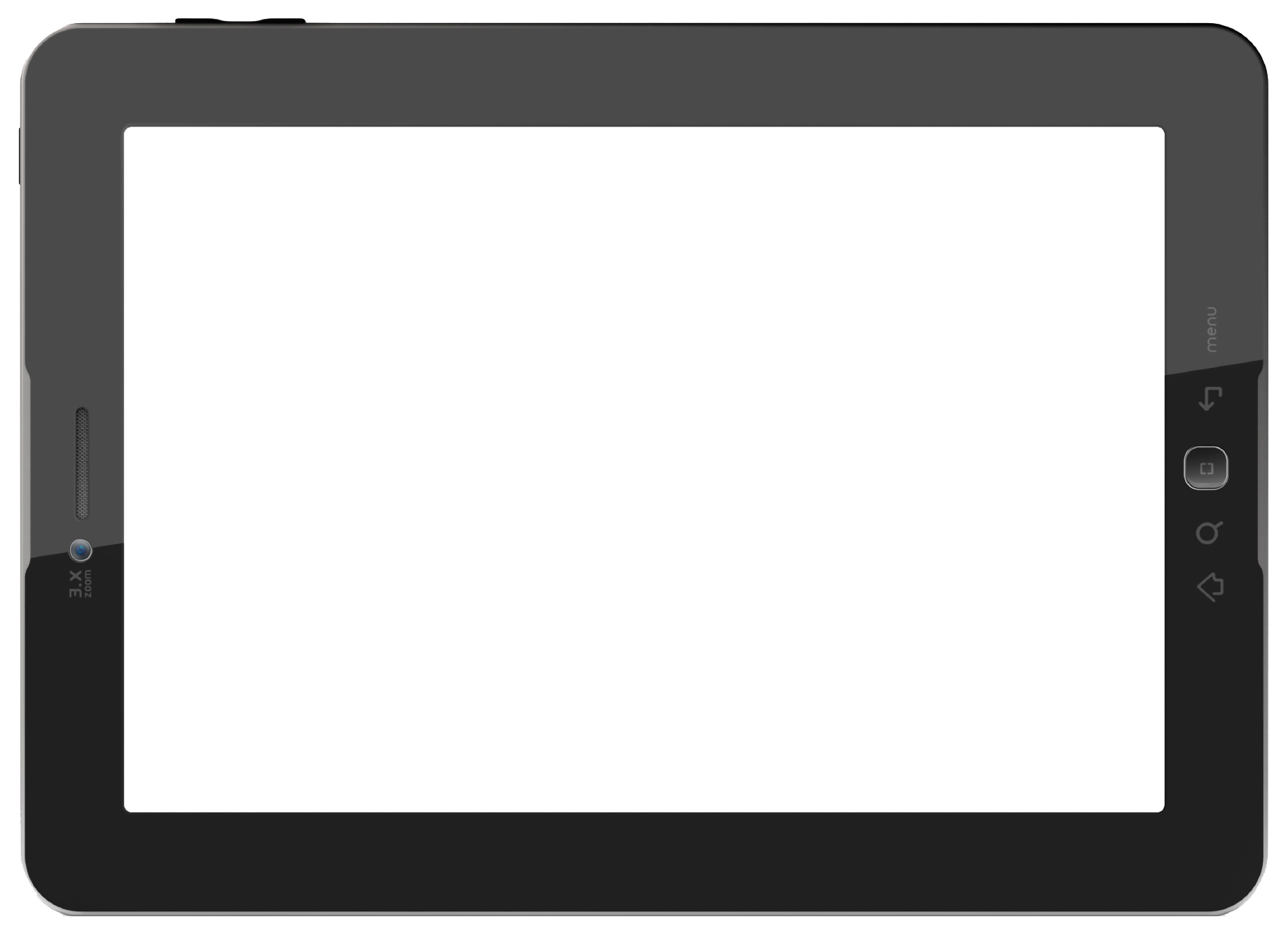 Tablet Frame Transparent PNG Image