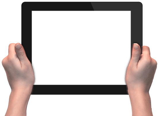 Tablet Transparent In Hands Png Image Transparent PNG Image