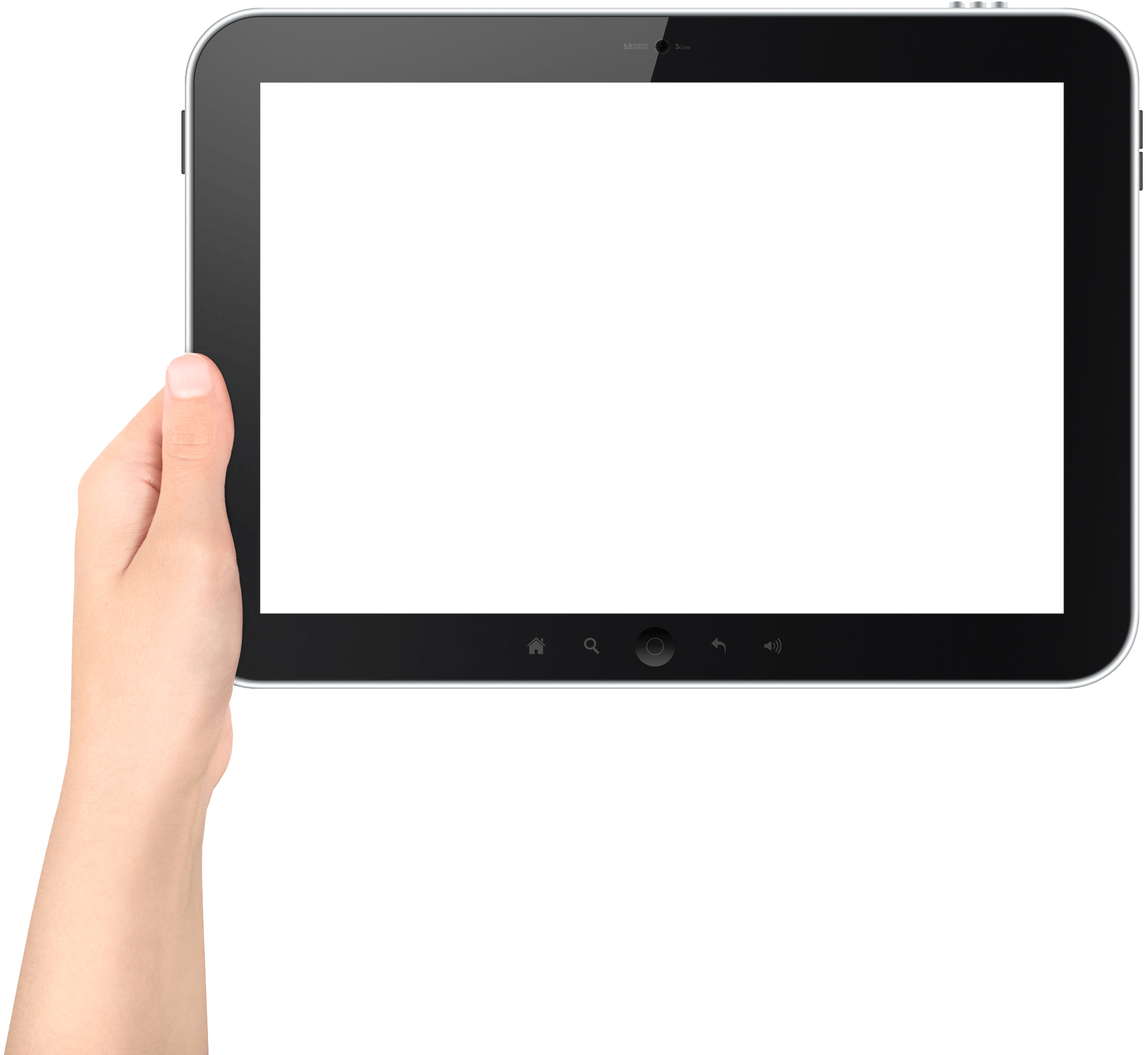 Tablet In Hand Png Image Transparent PNG Image