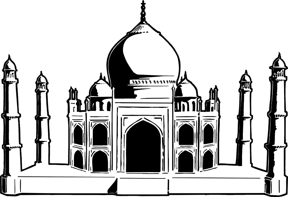 Taj Mahal Picture Transparent PNG Image