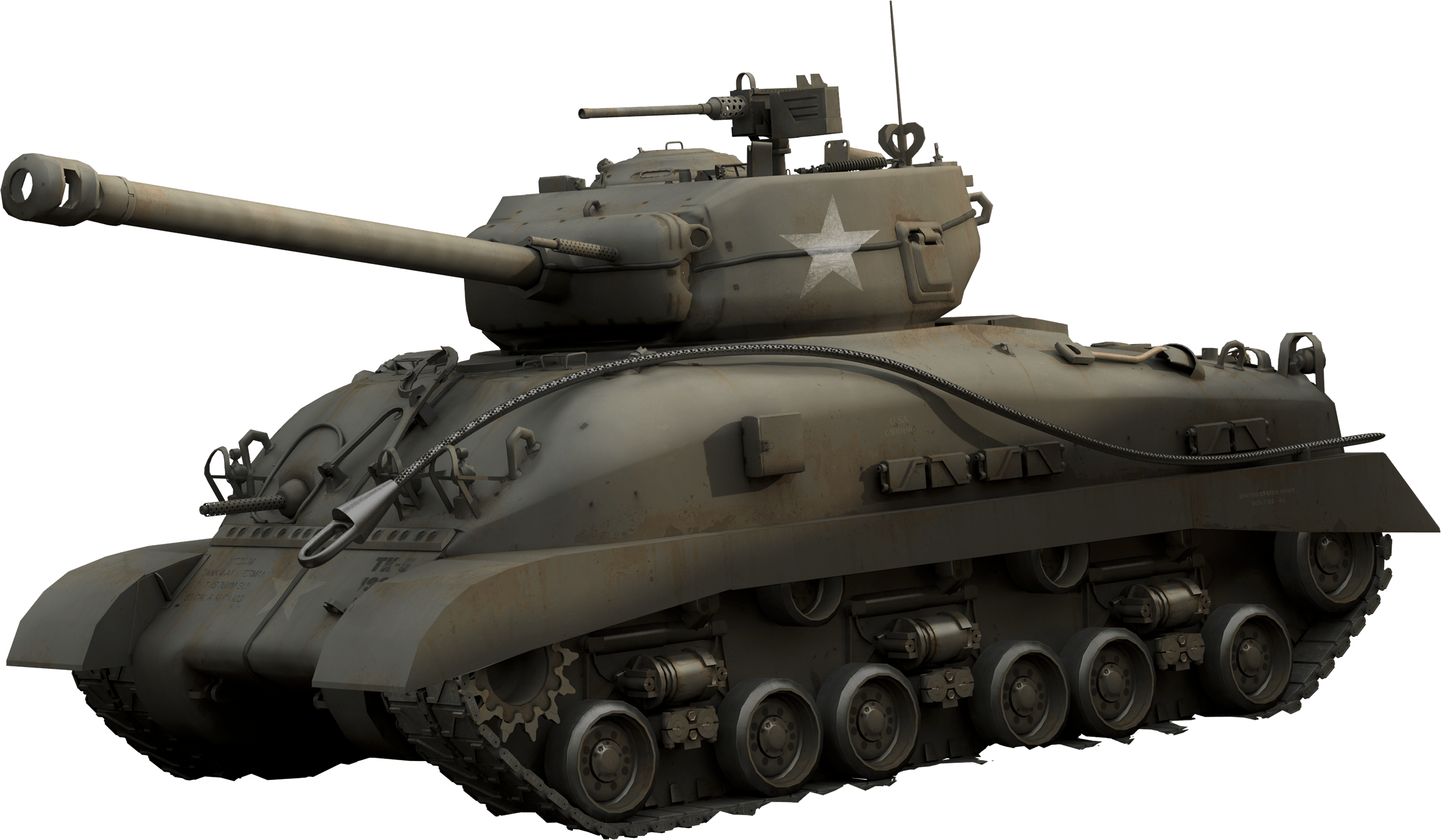 Us Tank Png Image Armored Tank Transparent PNG Image