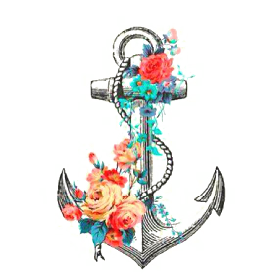 Tattoo Drawing Flower Anchor Rose Free Photo PNG Transparent PNG Image