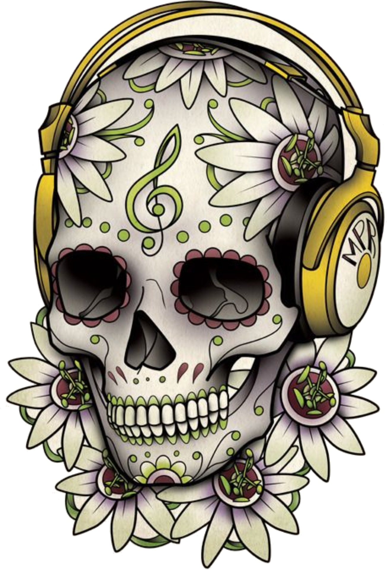 Tattoo Skull Calavera Dead Drawing Of The Transparent PNG Image