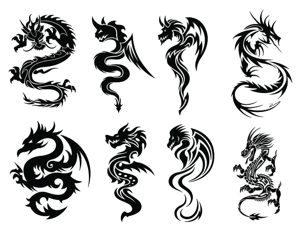 Tattoo Paper Chinese Dragon Free Transparent Image HD Transparent PNG Image