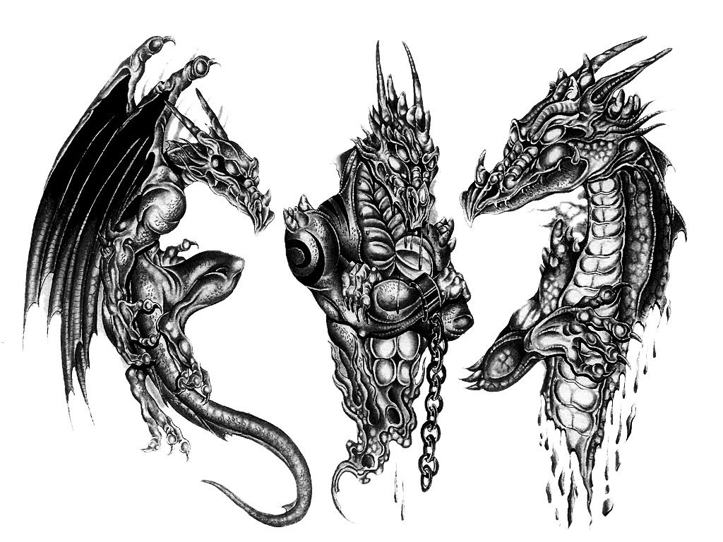 Dragon Tattoo Ink Sleeve Artist Free Download Image Transparent PNG Image