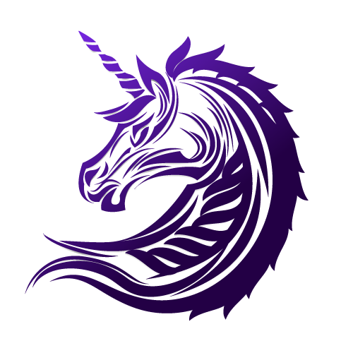 Tattoo Sleeve Purple Material Vector Unicorn Stickers Transparent PNG Image