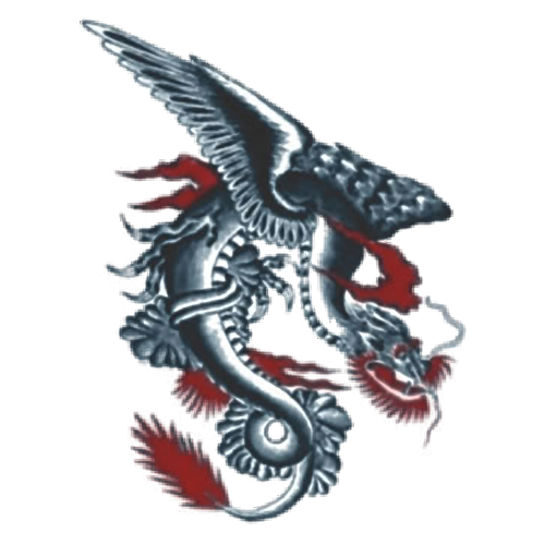 Tattoo Dragon Rose Artist Ink PNG Image High Quality Transparent PNG Image