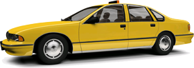 Taxi Cab Transparent Transparent PNG Image