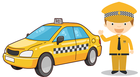 Taxi Driver Clipart Transparent PNG Image