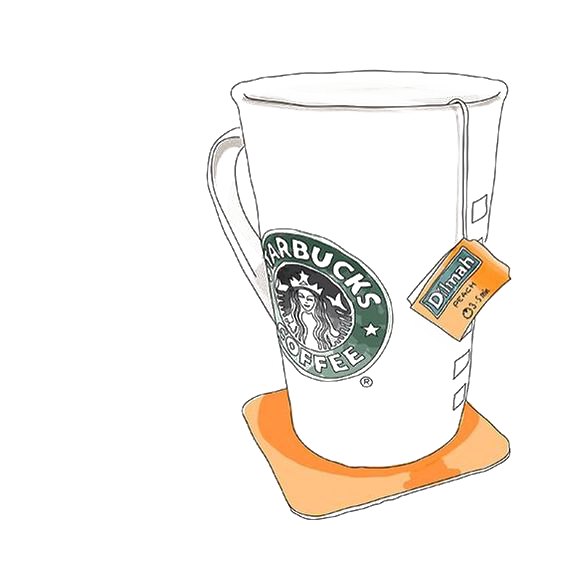 Tea Coffee Cup Starbucks Bag Free PNG HQ Transparent PNG Image