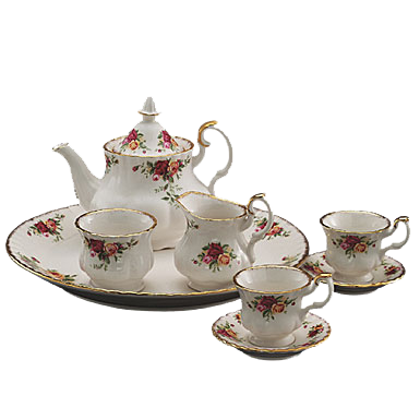 Tea Set Png Image Transparent PNG Image